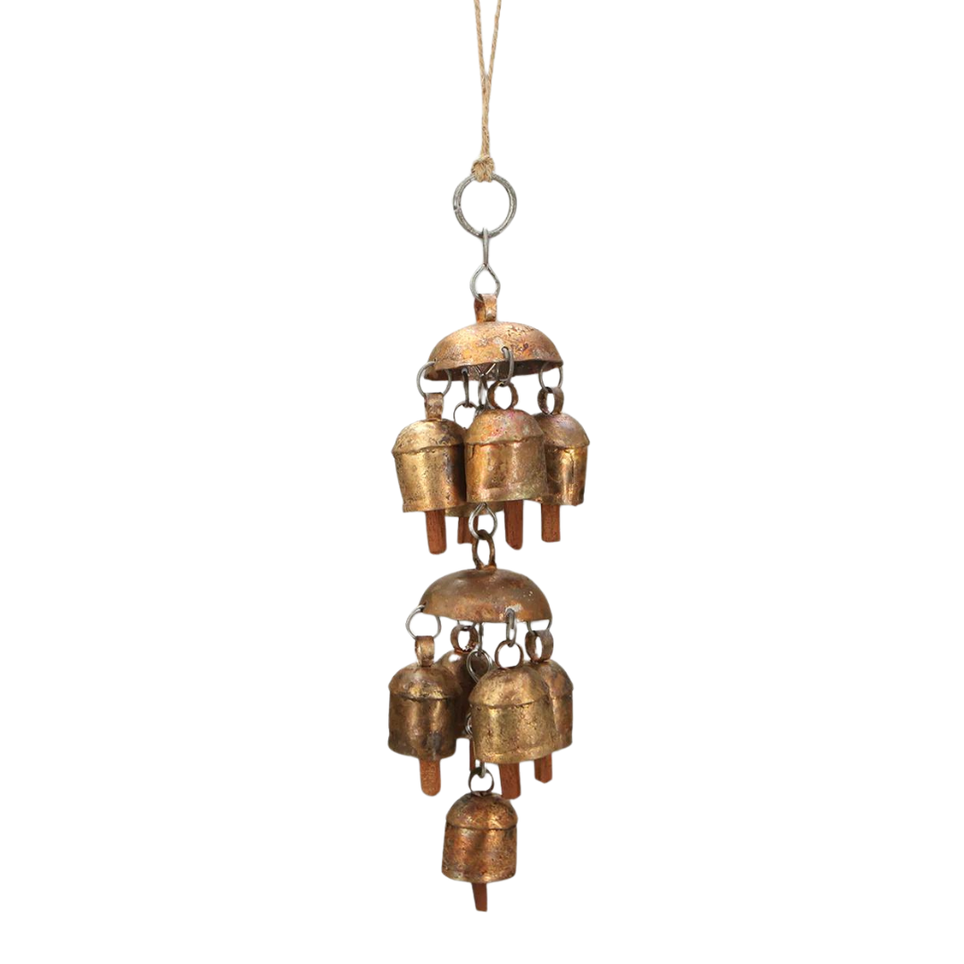 Bell metal chadelier wind chime hanging bells