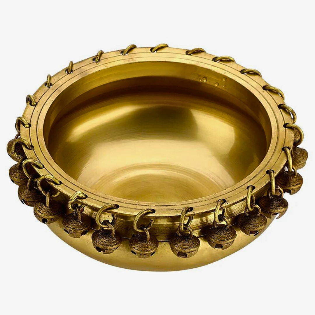 Brass hanging bell urli
