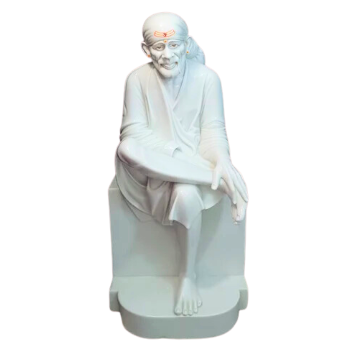 Saibaba marble Idol
