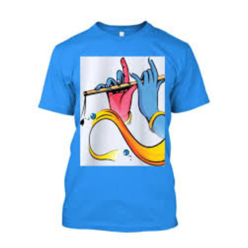Krishna flute T shirt